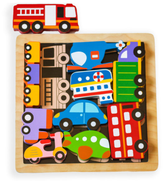 Vehicles Chunky Puzzle
