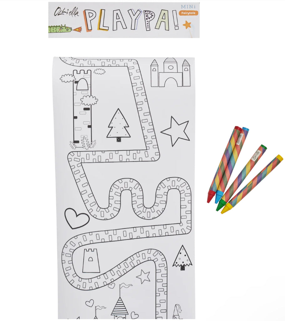 Playpa - Drawing Paper roll & Stickers