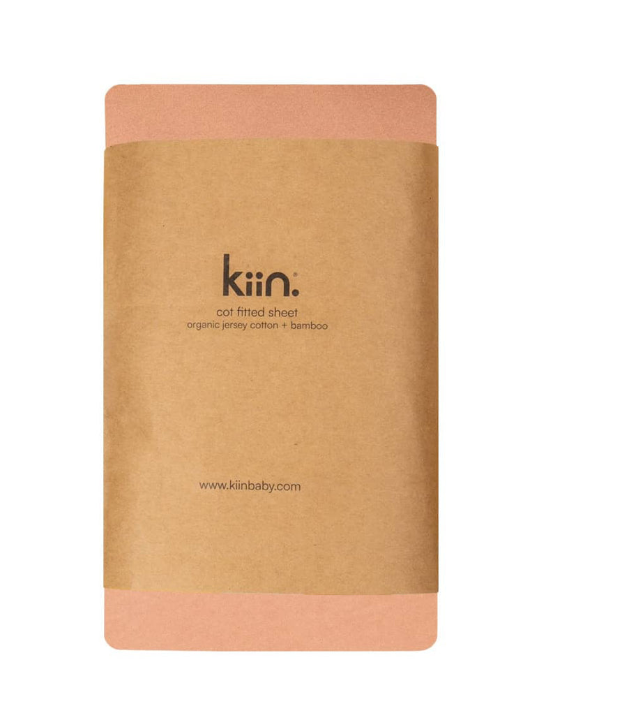 Kiin Organic Cot Sheet Heather