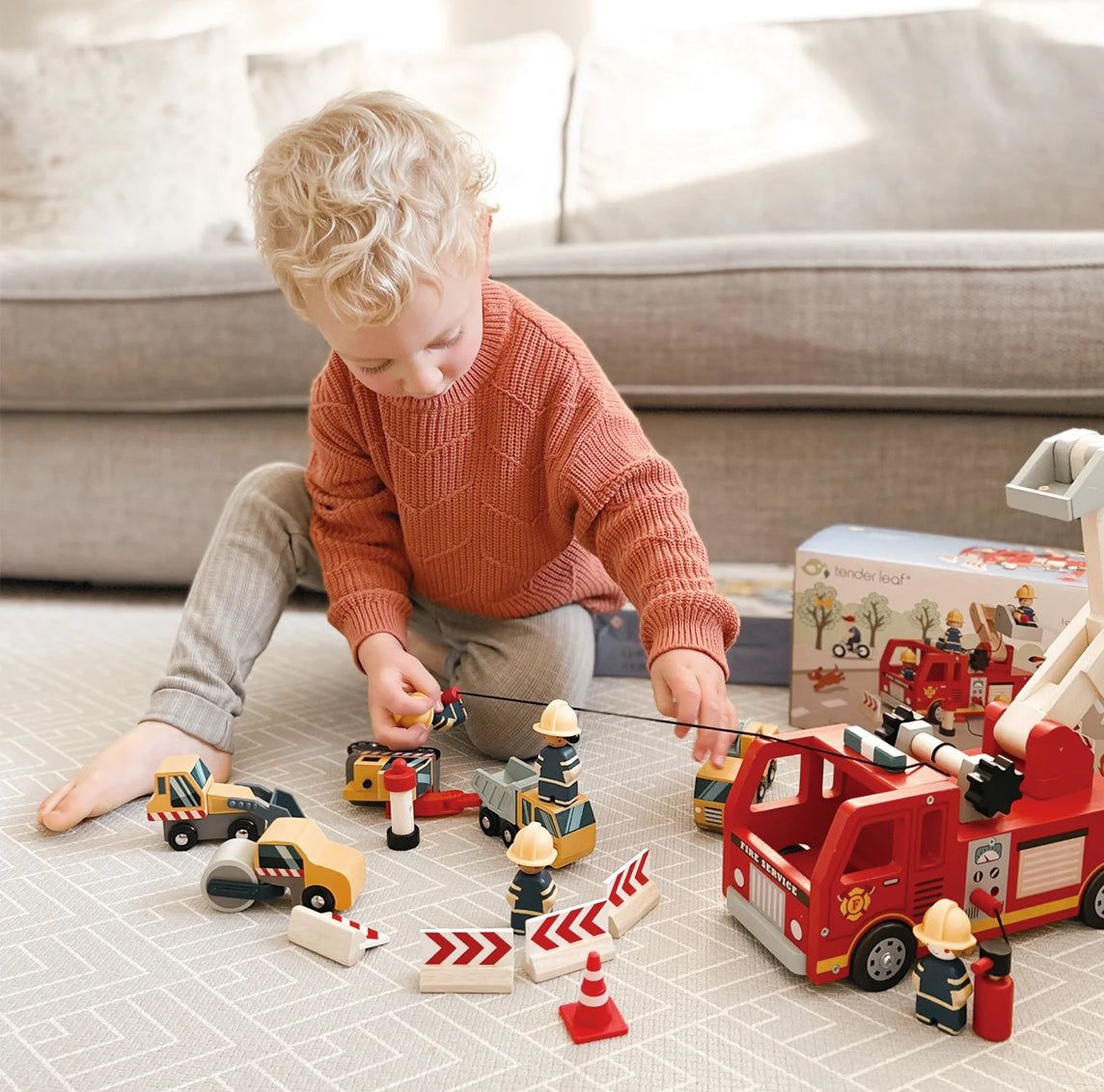 Wooden Fire truck
