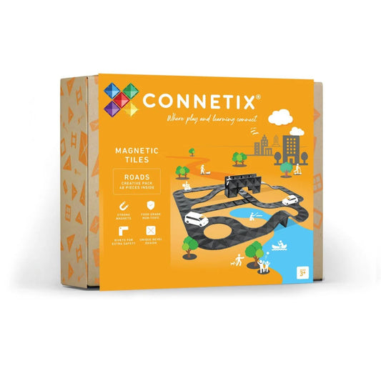 Connetix Tiles - Roads Creative Pack - 48 Piece