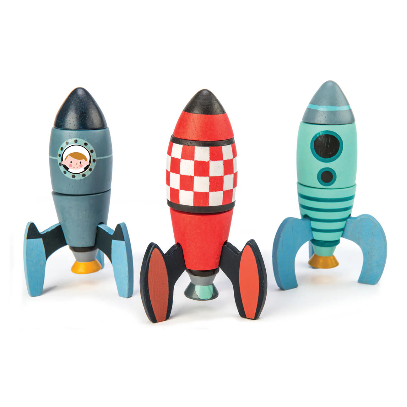 Rocket Construction wooden set