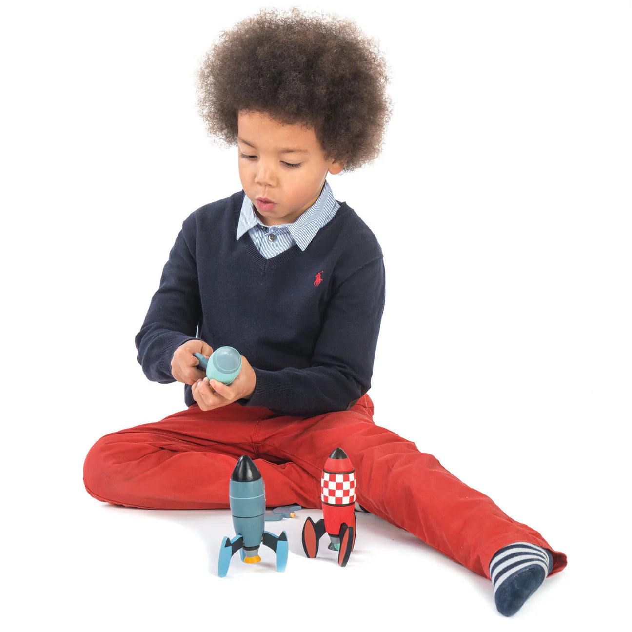 Rocket Construction wooden set