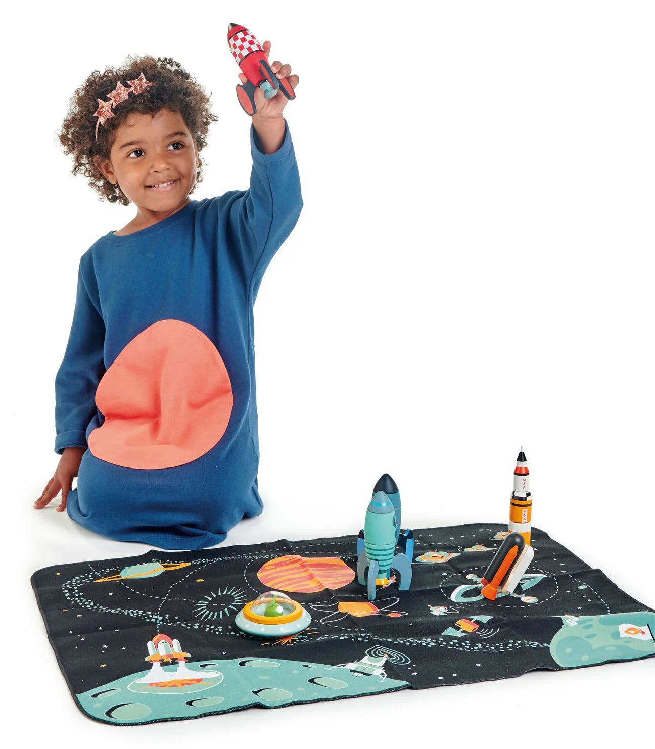 Rocket Construction wooden set
