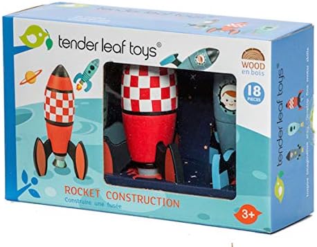 Rocket Construction wooden set