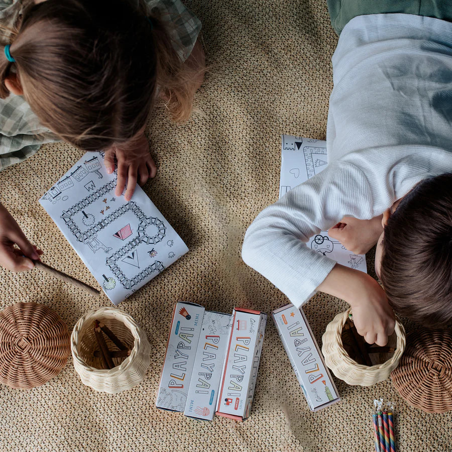 Playpa - Drawing Paper roll & Stickers