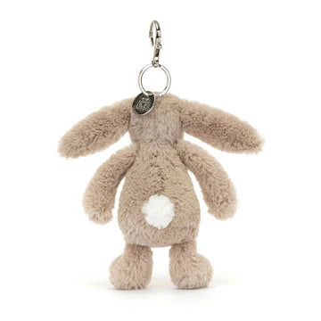 JELLYCAT BASHFUL BEIGE BUNNY BAG CHARM