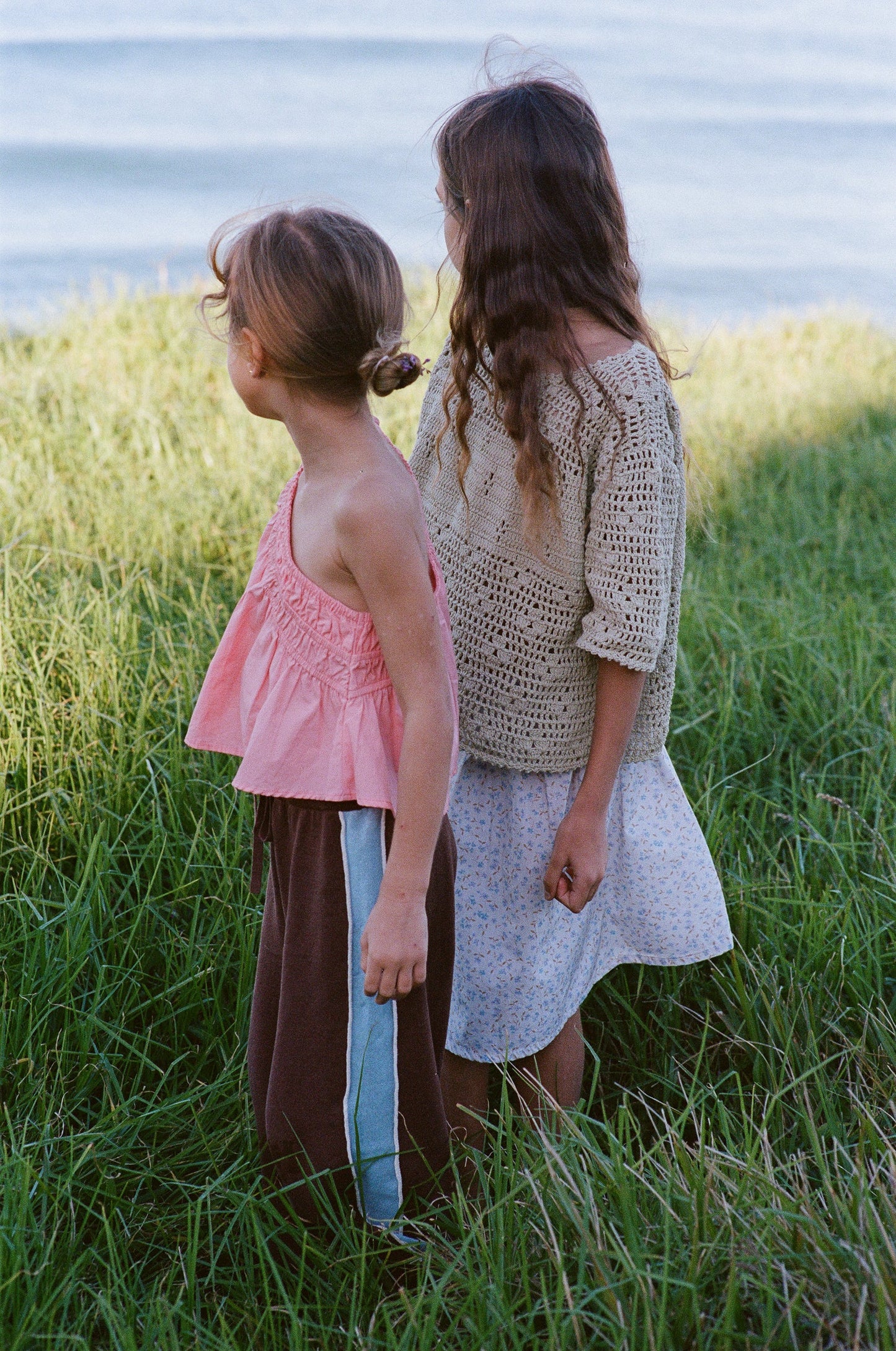 Lenni Skirt | Indigo Bloom Print