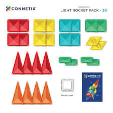 Connetix Light Rocket Pack 30 pieces