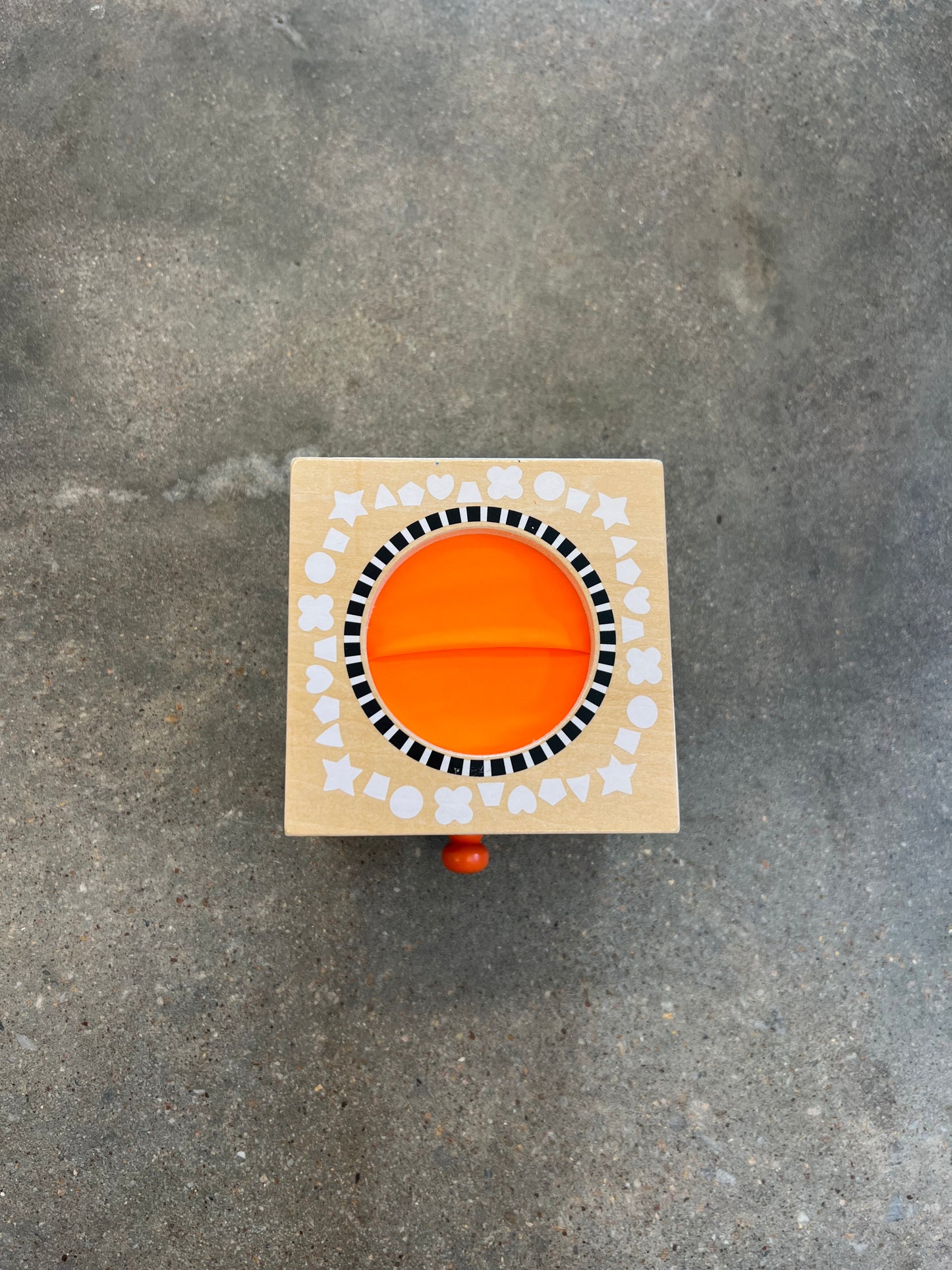 Wooden Shape Sorting Box