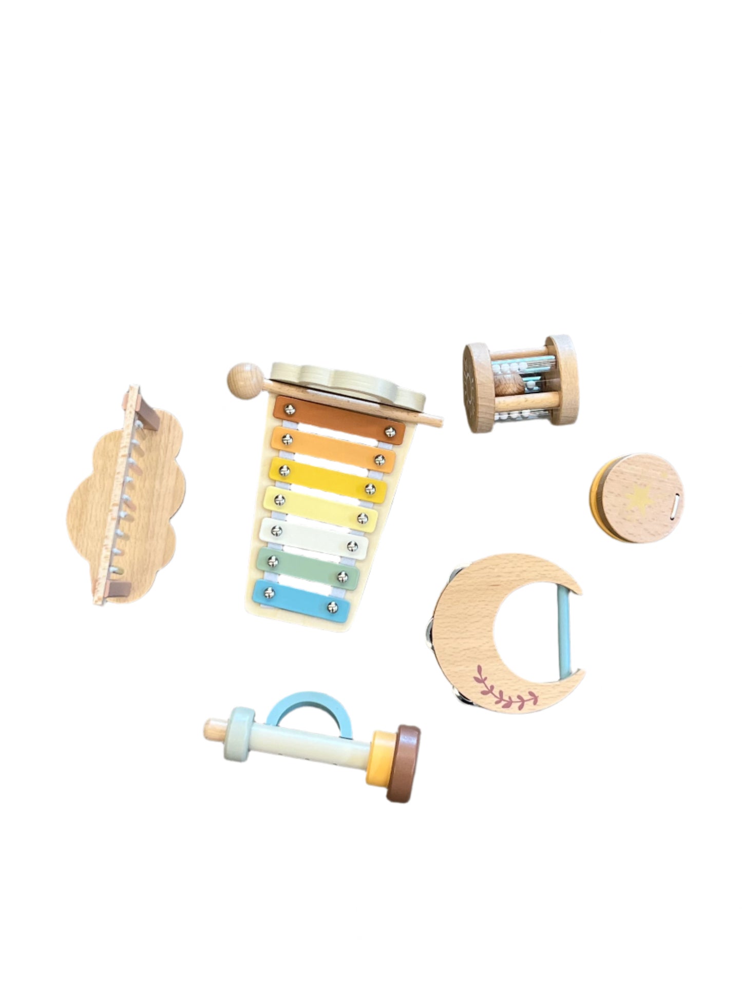 Wooden Musical Instrument Set