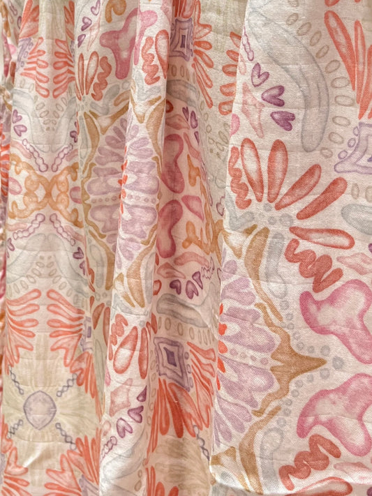 Milky Designs Wrap Bamboo Swaddle Coral