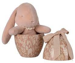 Maileg Easter Egg With Bunny Powder Pink