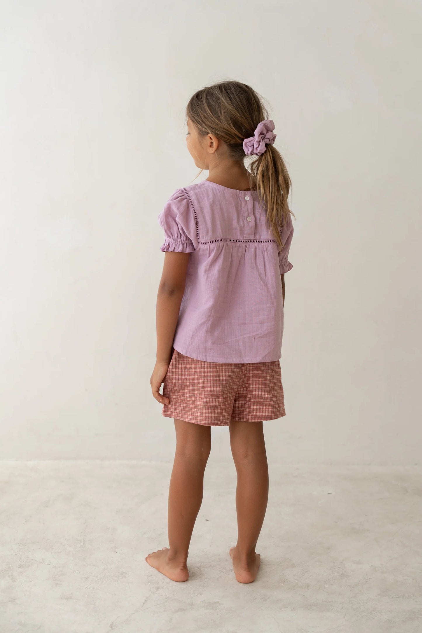 Illoura Scrunchie Mauve