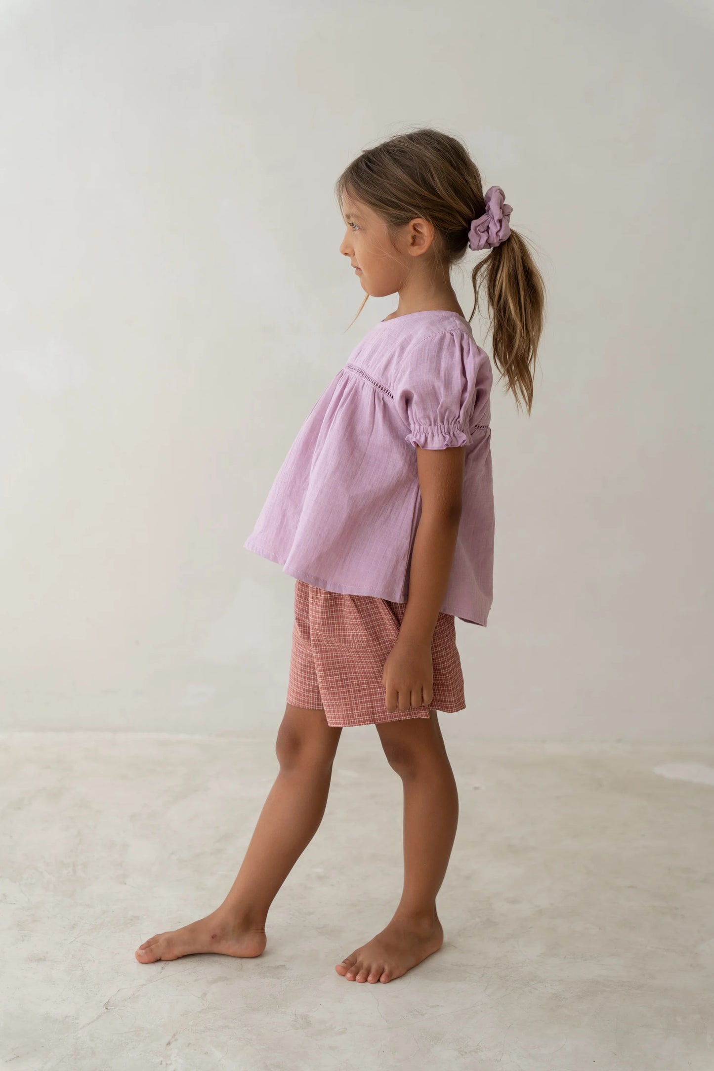 Illoura Scrunchie Mauve