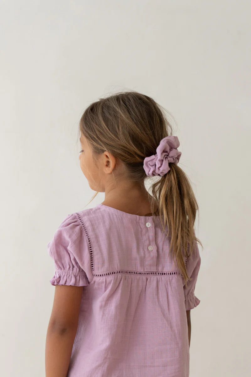 Illoura Scrunchie Mauve