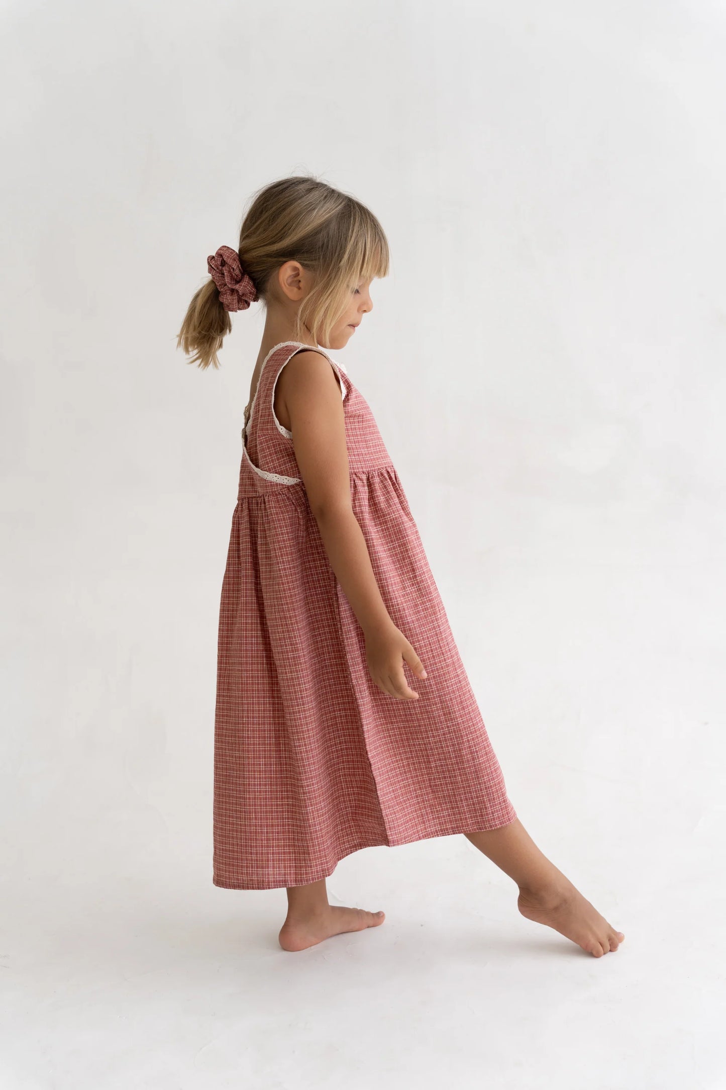 Illoura Eden Dress Red Plaid