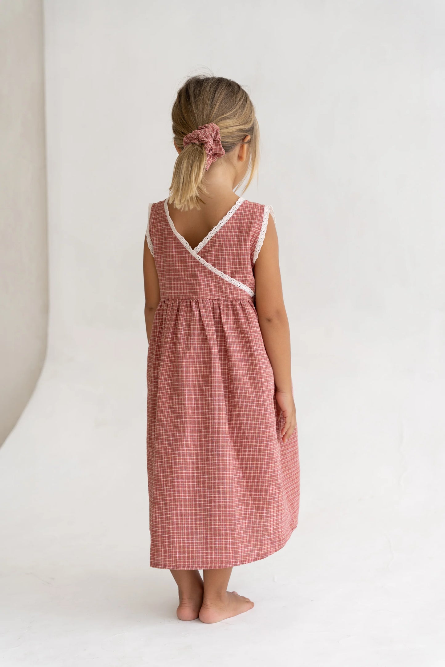 Illoura Eden Dress Red Plaid