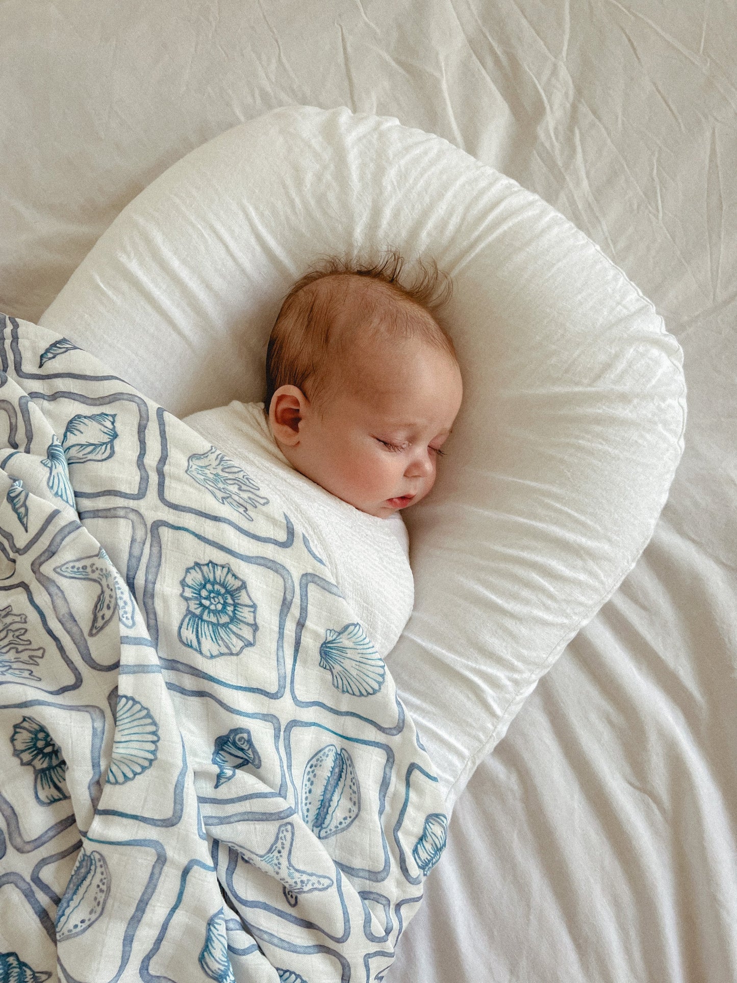 Milky Designs Wrap Bamboo Swaddle Shoreline