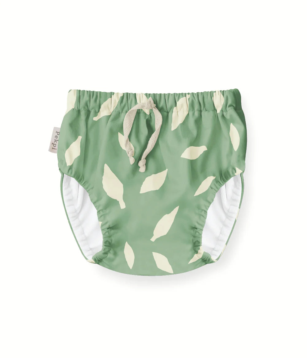 Pekpi Reusable Swim Nappy Leaf Ink