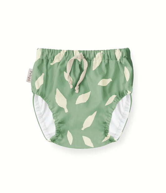 Pekpi Reusable Swim Nappy Leaf Ink