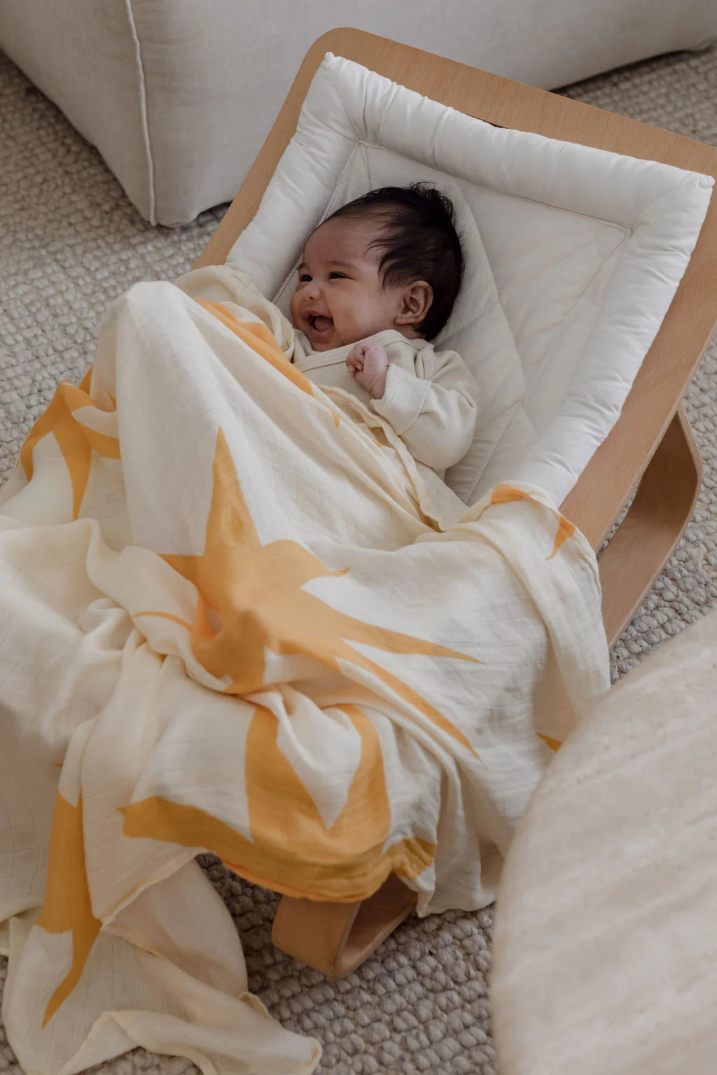 Pekpi Bamboo Swaddle Wrap Sunburst