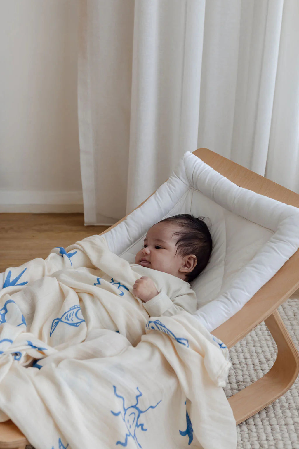Pekpi Bamboo Swaddle Wrap Sardinia