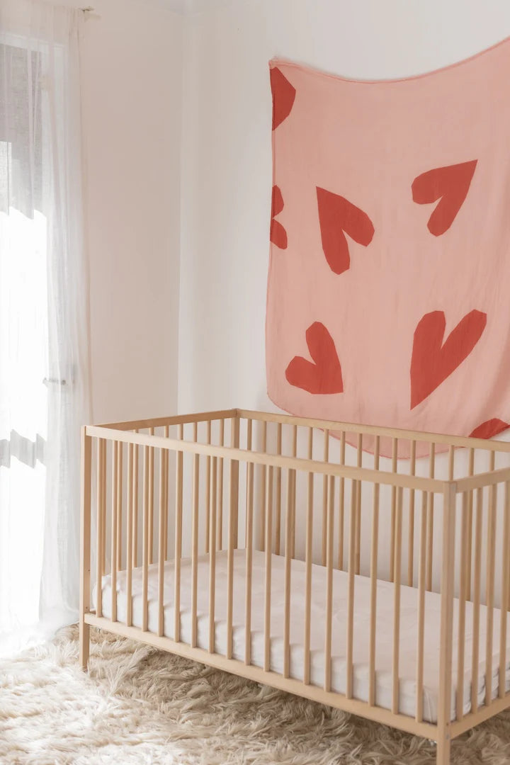 Pekpi Bamboo Swaddle Wrap I Heart You