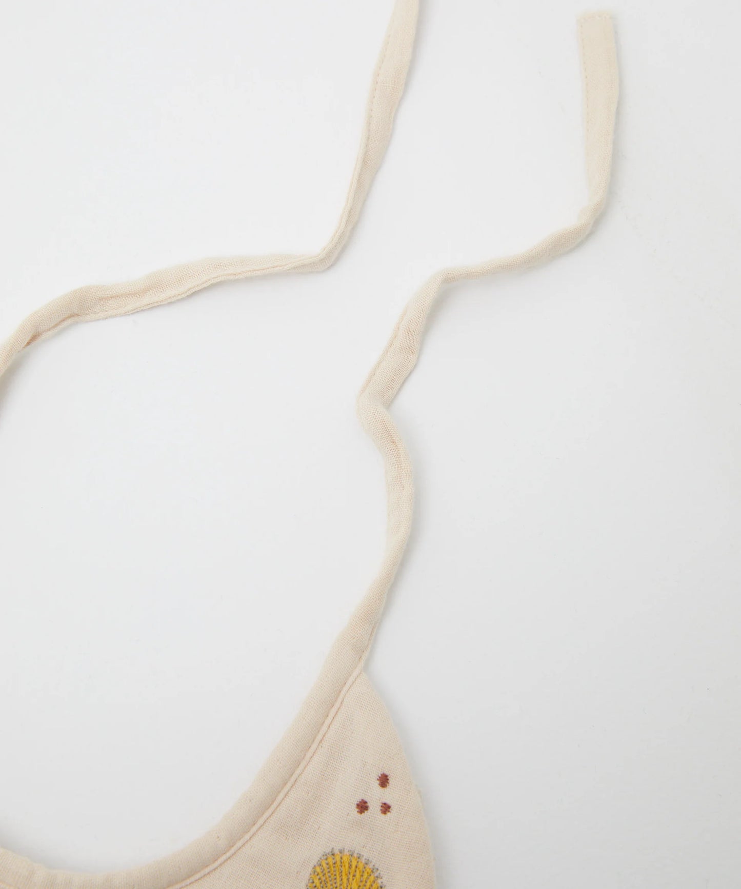 Phile Embroidered Cotton Bib