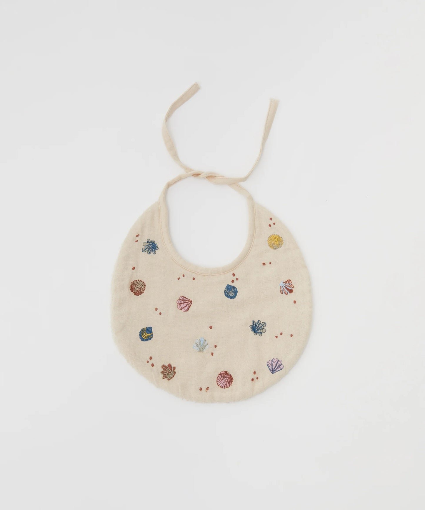 Phile Embroidered Cotton Bib