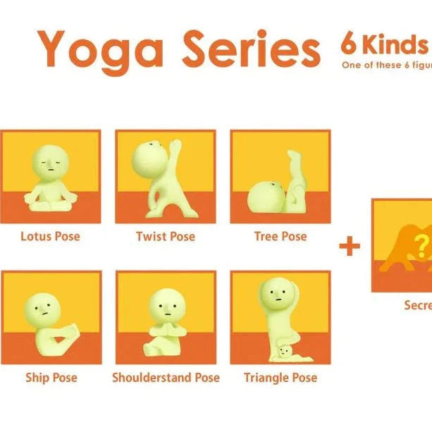Smiski Mini Figure Yoga
