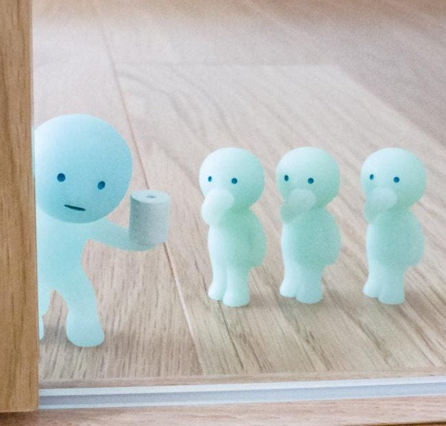 Smiski Mini Figure Toilet