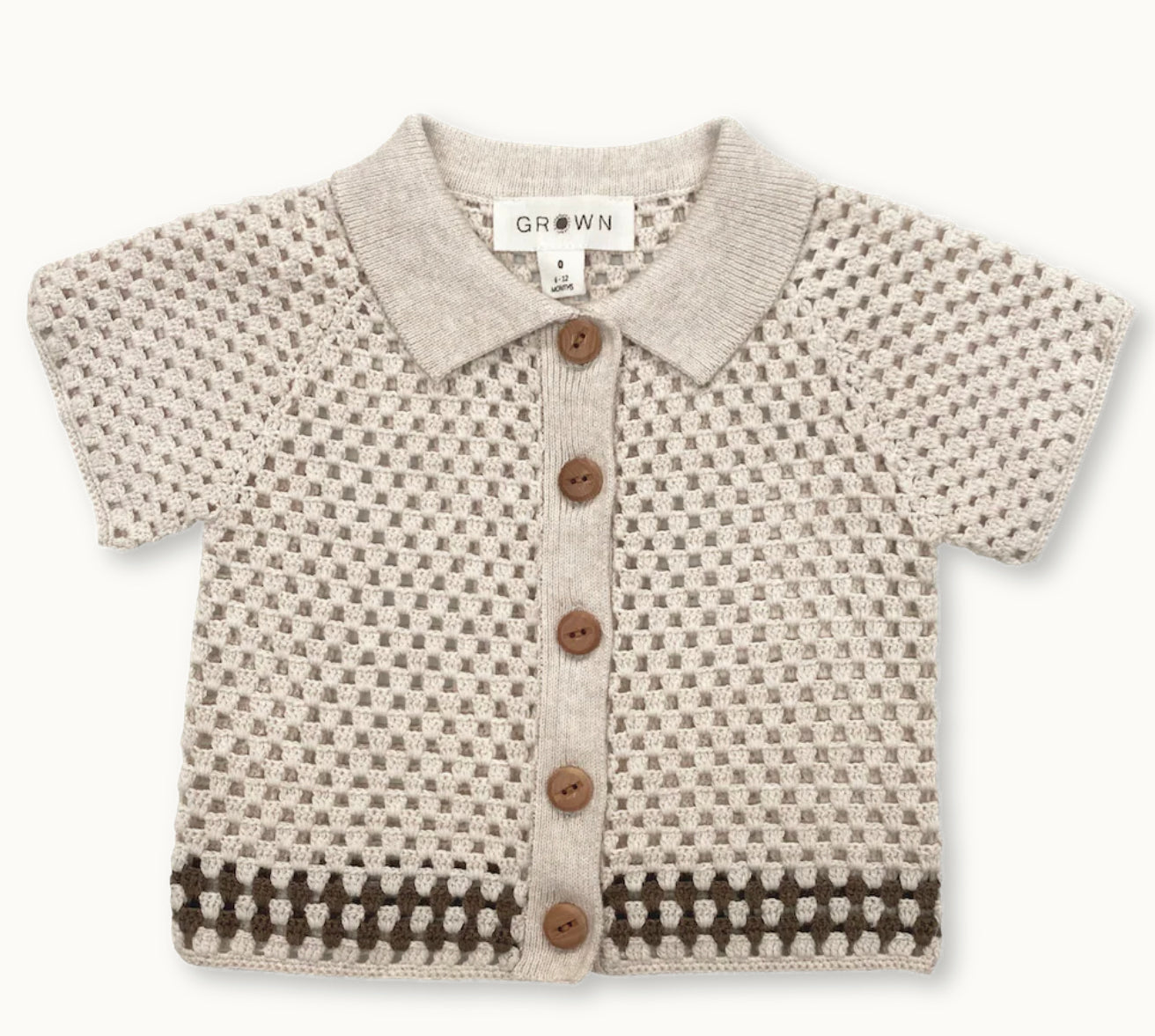 Hand crochet shirt