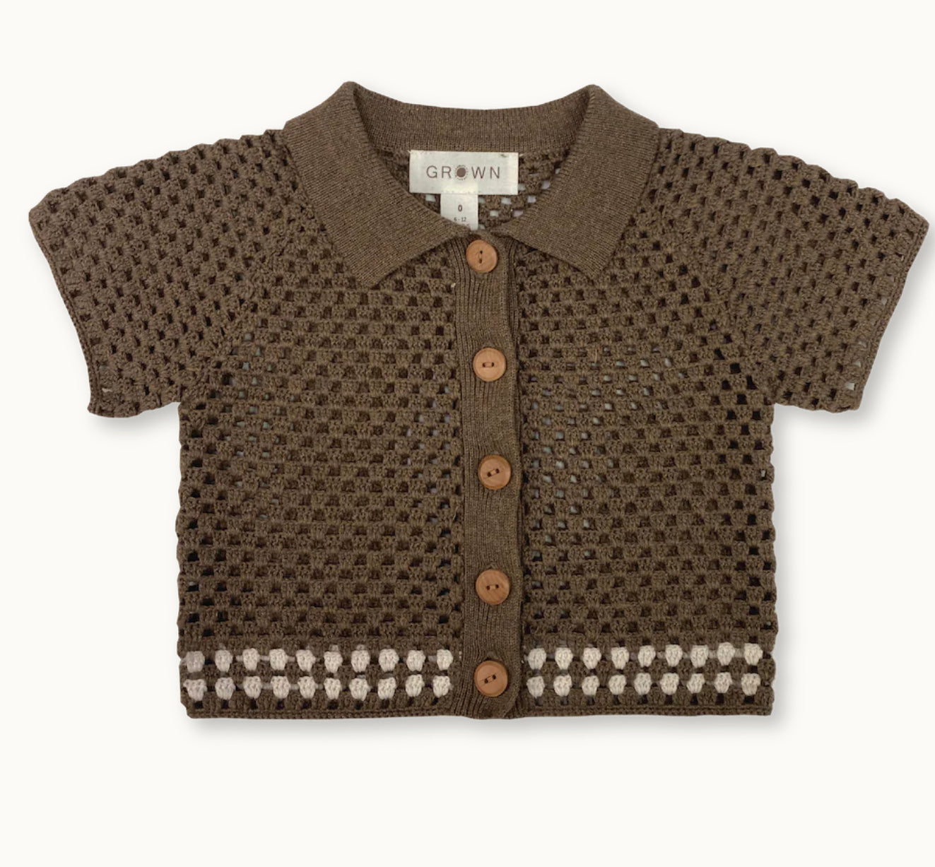 Hand crochet shirt