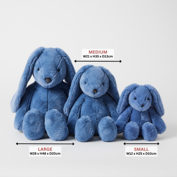 Jiggle & Giggle Cobalt Bunny Medium