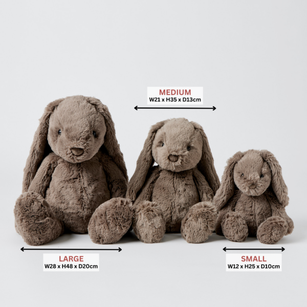 Jiggle & Giggle Mocha Bunny Small