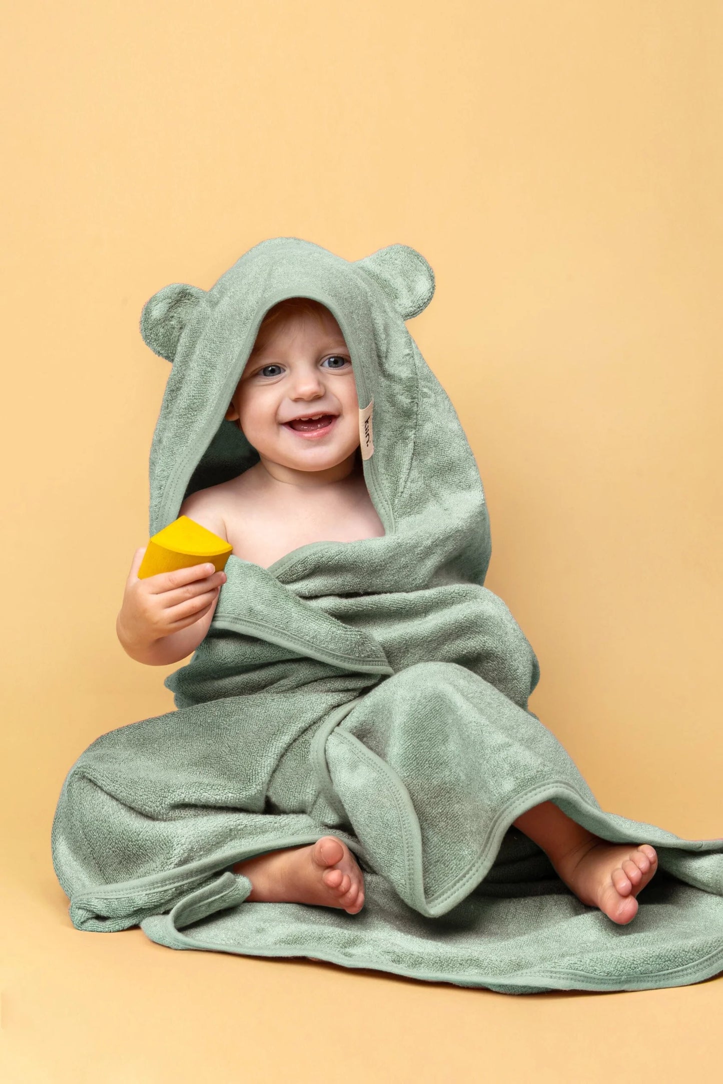 Kiin Hooded Towel Sage