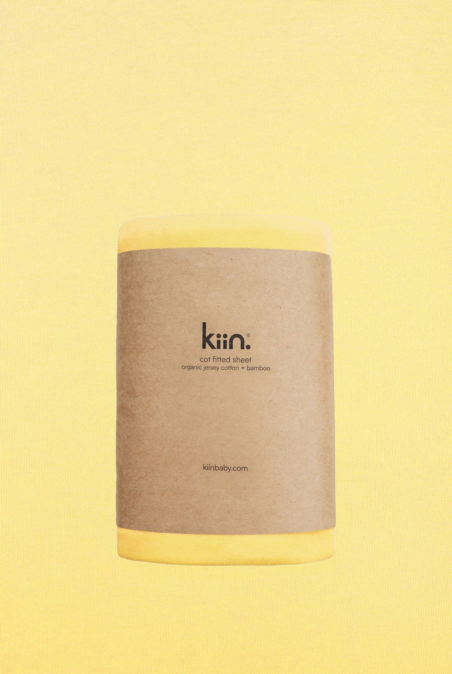 Kiin Organic Cot Sheet Buttercup