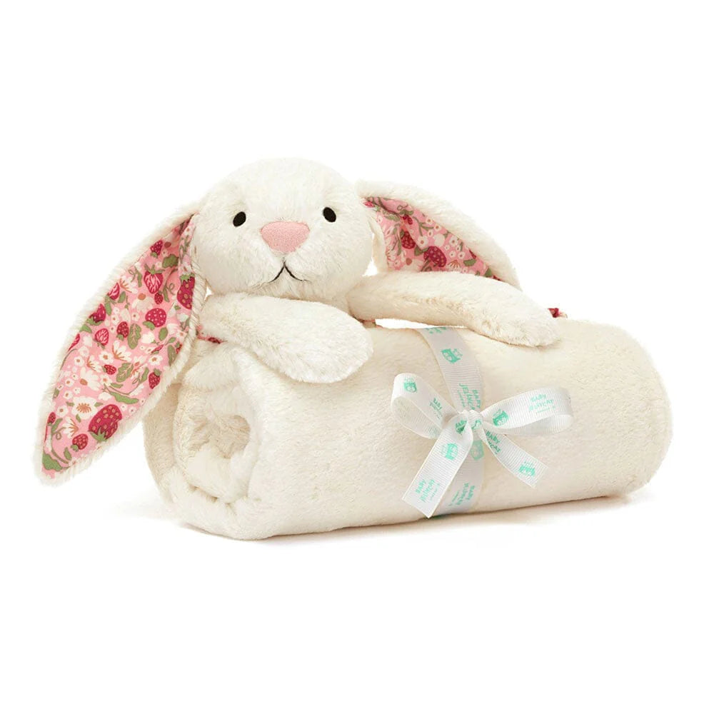 Jellycat Blossom Cream Bunny Berry Soother