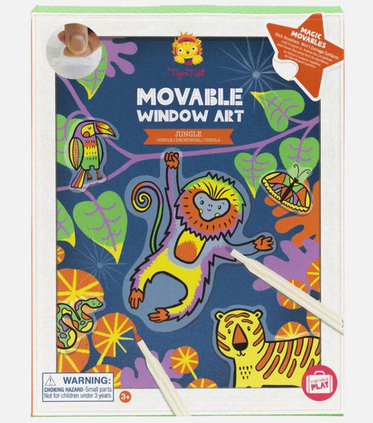 Movable Window Art Jungle