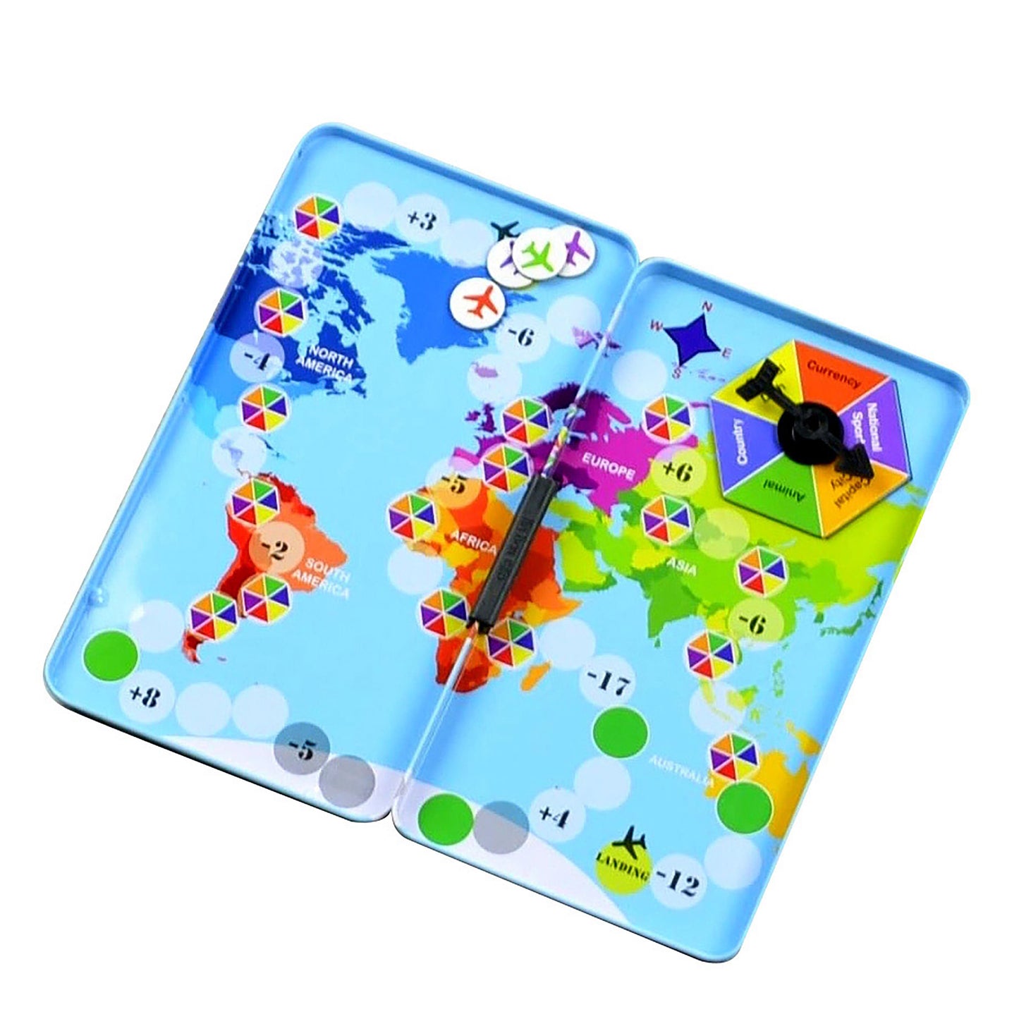 The Purple Cow Magnetic Tin Games