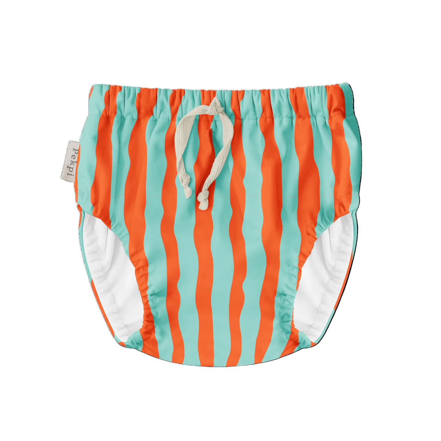 Pekpi Reusable Swim Nappy Sea Kelp Aqua
