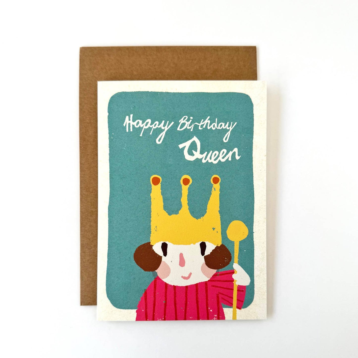 Happy Birthday Queen (Teal)