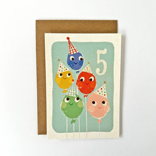5 Balloons
