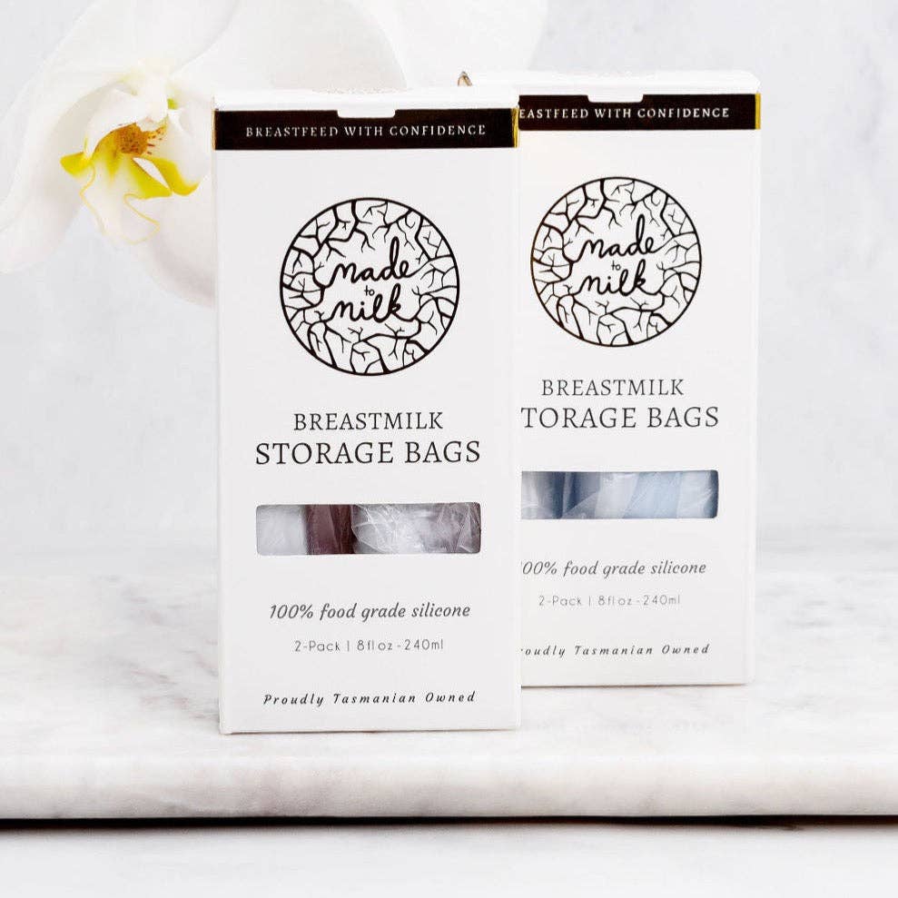 Reusable Breastmilk Storage Bags - 2pk
