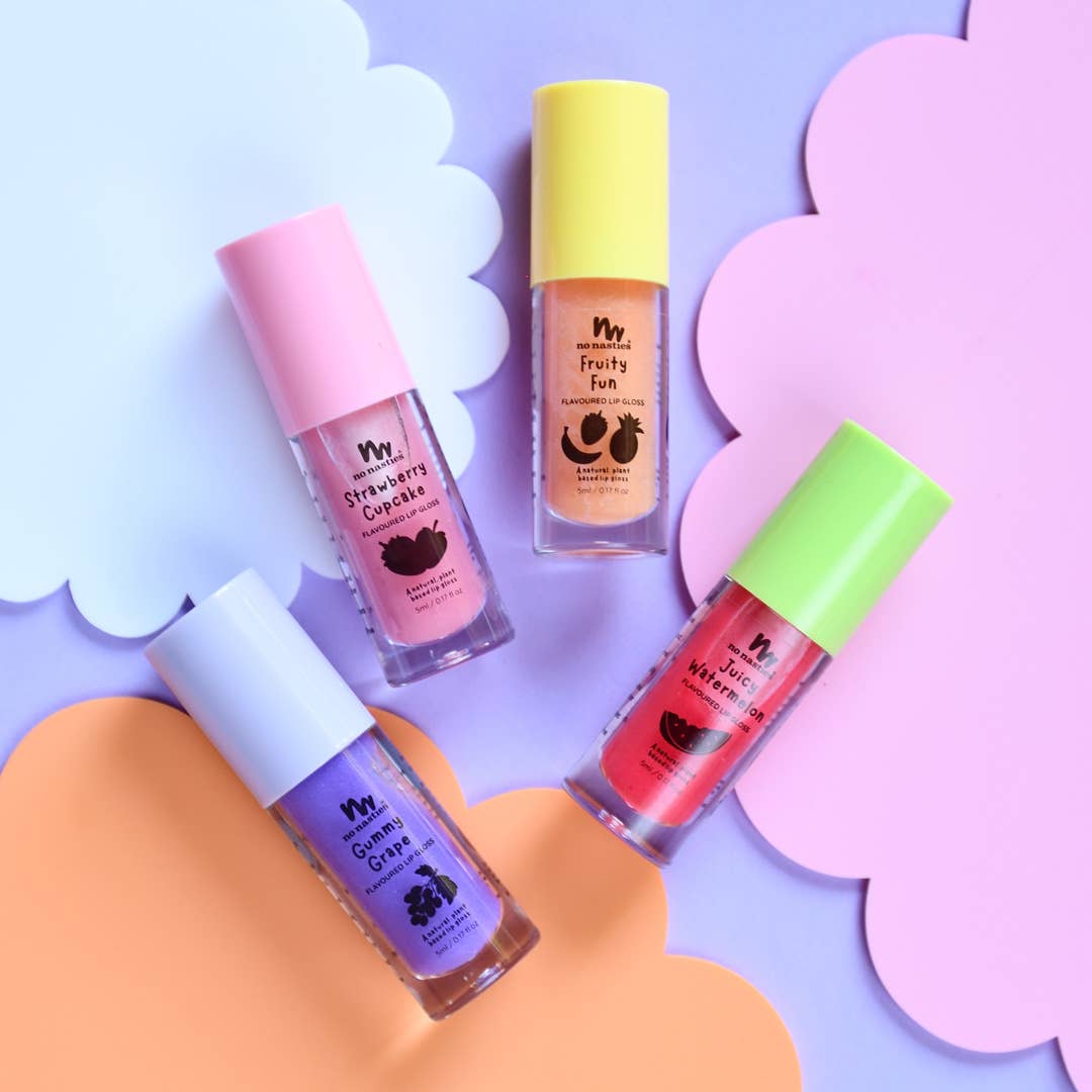No Nasties Natural Kids Lip Gloss Wands