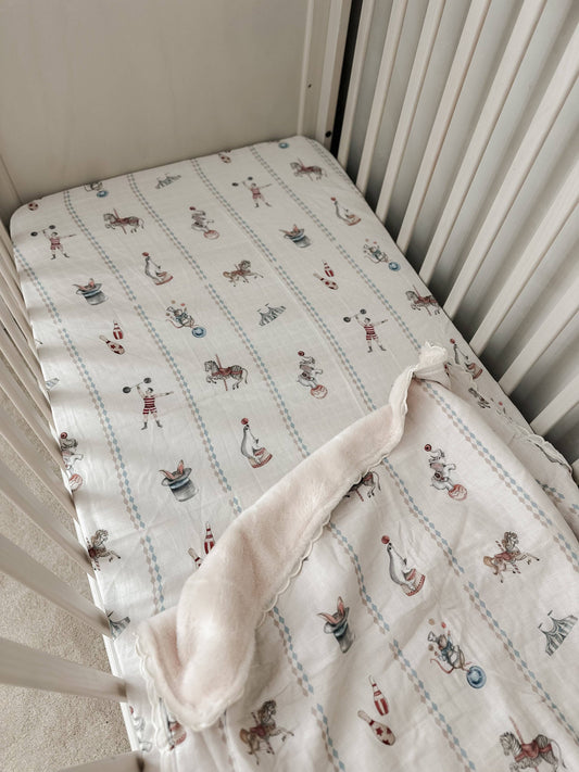 Le Cirque Fitted Cot Sheet