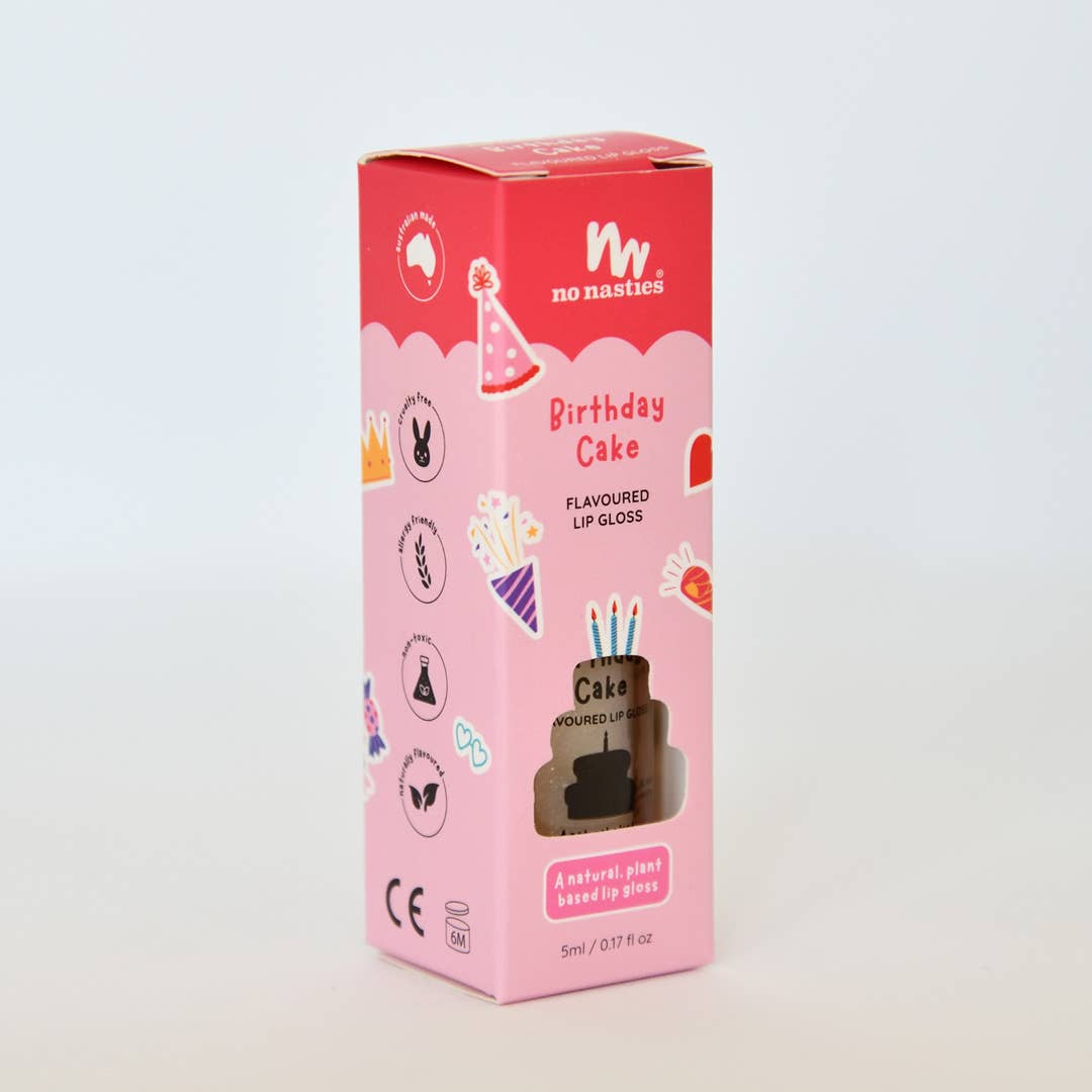 No Nasties Natural Kids Lip Gloss Wands