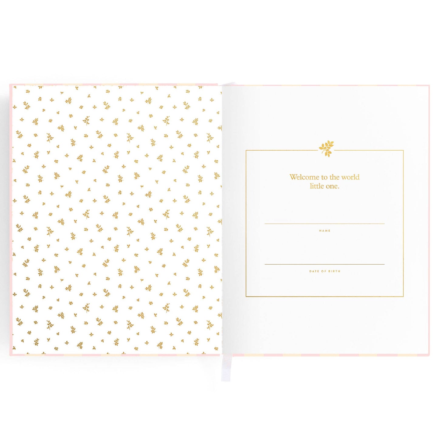 Baby Book Petal Stripe Boxed