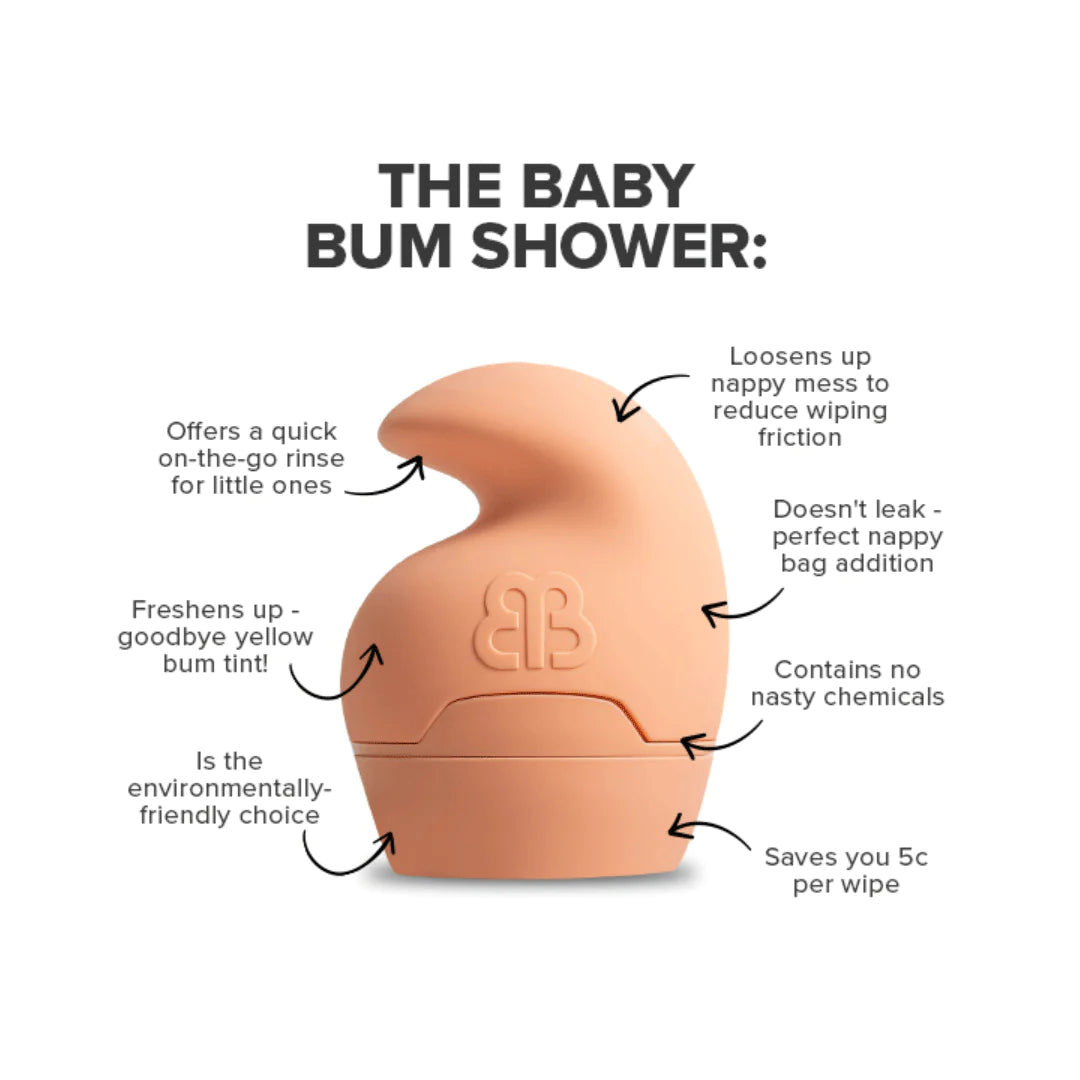 Baby bum shower